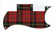 Pickguard Scratchplate Graphical to fit Epiphone SG Special VE Tartan