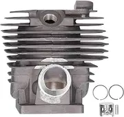 Cylinder Piston Kit Metal 52mm Set Efficient Thermal Conductivity Strong Wear Lightweight Installation Easy for Stihl MS461