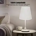 2PCS Table Lamp Shade Cover Fabric Clip On Lampshade for E14 Screw Candlestick