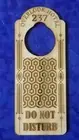 Overlook Hotel Do Not Disturb Engraved Door Hanger Sign The Shining 237