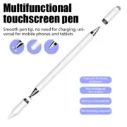 3 in 1 Universal Stylus Pen for iPad Accessories Drawing Tablet Screen Touch Pen
