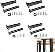 Roczential 4Pack Adjustable Legs for Bed Furniture, Bed Support Legs,21 to 37.5mm Adjustable Furniture Legs, Bed Frame Center Support for Furniture(21 to 37.5mm)