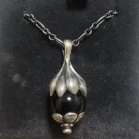 在飛比找蝦皮購物優惠-georg jensen 1991 首刻 黑瑪瑙