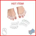 Toe Separator for Feet Correct Toes Yoga 10 Pieces Silicone Hammer Toe Corrector