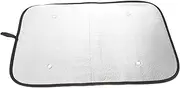 Rv Door Window Shade Durable Foil Sunshield with Suction Cups for Motorhome Windows Blocks Light Easy Installation Fits Rv Windows Practical Sun Protection