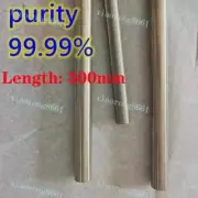 Pure Nickel Ni Alloy 99.9% Round Bar Rod For Electroplating Anode Size 8mmx500mm