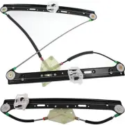 Set of 2 Window Regulators Glass Front & Rear Driver Left Side Hand for X3 Pair
