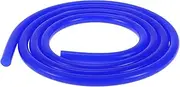 X AUTOHAUX Silicone Vacuum Tubing Hose High Temperature 3.3Ft 1/8" 3mm ID 3.5mm Thickness Automotive Vacuum Line Blue 1 Pc 130PSI Max Pressure