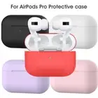 For AirPods Pro Protective Case Silicone New Solid Color Apple Airpods 2 1 Bluet