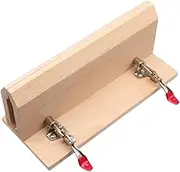 Wood Leathercraft Clamp Leather Hand Stitching Fixture for Bags Purses Belts