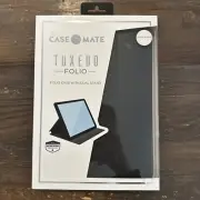 Case Mate TUXEDO FOLIO Dual Stand Black Case Cover for iPad Air 2020 New