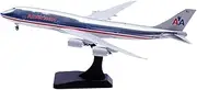 Pre-Built Model Aircraft for American Airlines for Boeing B747-8I N748AA 1:400 Diecast Model Airplane – 19cm Scale Aircraft with Stand Miniature Airplane Model