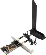 PCIE BE200NGW Wireless Network Card with 5.4 for Enhanced Security and Stable Signal for Desktop Win10/Win11/LinuxChrome OS