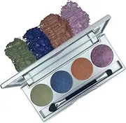 Honeybee Gardens 'Earth & Ocean' Refillable Eye Shadow Palette Natural Ingredients Gluten Free, Vegan, Paraben Free