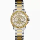 AUTHENTIC GUESS LADIES' SASSY WATCH TWO TONE RRP:$379 0705L4 Brand New
