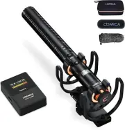 Comica VM30 Super-Cardioid Condenser Wireless Shotgun Microphone for Camera DSLR