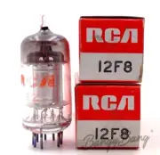 2 RCA 12F8 Twin Diode Pentode AF Voltage Amplifier Detector Audio Vacuum Tube Va
