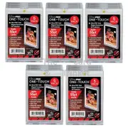 25x Ultra PRO One-Touch 55pt Magnetic Card Holders Protectors UV Protection