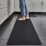 THICK PU FLOOR MAT KITCHEN NON-SLIP WASHED LEATHER DOOR MAT