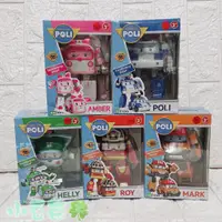 在飛比找蝦皮購物優惠-Robocar Poli 新4吋變形玩具 波力系列 安寶 羅