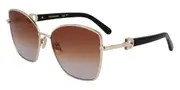 Salvatore Ferragamo SF312SR 745 Men's Sunglasses Gold Size 60