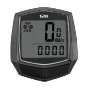 LCD Digital Waterproof Bike Computer Cycle Speedometer Wired Stopwatch Odometer