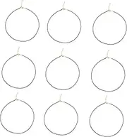 Veemoon 50pcs Twine Clasp Pendant Jewelry Wire Hello Cords Macrame Cord Braided Charms Necklace Chains for Jewelry Making Necklace Cord Multi-Function Cord Wax Line