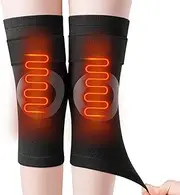 [Generic] Thicken Knee Pads Sleeve - Cycling Leg Warmers Knee Support Pads | Comfortable Cold Weather Knee Support Cushion for Ski, Cycling, Dance, Runing