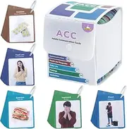 CHEFAN Communicate Flash Cards for Adults