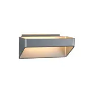 Up-Down integrated LED Wall Sconce Light in Silver
