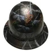 Hydro Dipped Hard Hat Ridgeline Full Brim Custom Carbon Fiber Vista Camo
