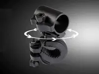 在飛比找松果購物優惠-【JLS】新款槍型燈夾 可360度旋轉 自行車燈夾 (3.9