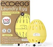 Ecoegg Eco Friendly Laundry Egg 70 Washes, Fragrance Free | Reusable Refillable
