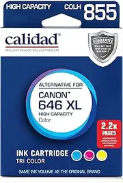 Calidad Alternative Ink Cartridge for Canon 646 XL, Tri Colour