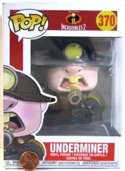 Funko Pop! Vinyl Bobble-Head Incredibles 2 #370 "Underminer" T6L