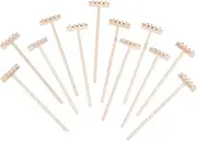 12pcs Sand Rake Sand Tray Miniatures Magnetic Sand Zen Garden Decor Mini Rake Kits Small Rake Sand Garden Rake Tool Zen Garden Accessories Beach Zen Garden Sandbox Bin Bamboo
