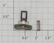 LGB 63218-4 G Scale Standard Pickup Shoe with Spring