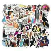 Broadway's Hamilton Themed Set of 50 Assorted Stickers Decal Set