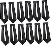 BIUDECO 12Pcs Tabletop Photo Frame Holders Plastic Brackets for Artwork Display Simple Installation Non Slip Design Decor