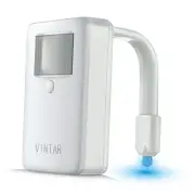 16-Color Motion Sensor LED Toilet Night Light, Cool Gadgets,5-Stage Dimmer,