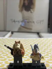 JAR JAR BINKS WATTO LEGO MINIFIG FIGURE star wars the phantom menace clone wars