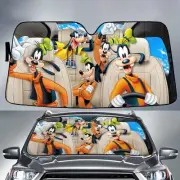Halloween Goofy Car Sunshade, Disney Goofy Sunshade, Goofy Dog Auto Suns