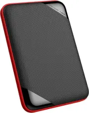 Silicon Power 4TB Rugged Armor A62L Shockproof/ IPX4 4TB, Black-Red