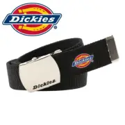 Dickies GI Belt BLACK Canvas Web Metal Buckle Japan Import Bape Cali Street Wear