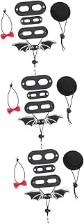 BESPORTBLE 3 Sets Bearded Dragon Harness Lizard Bow Tie Kit Reptile Leash for Outdoor
