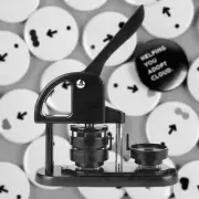 DIY Button Maker Machine Rotating base Upgraded starter kits