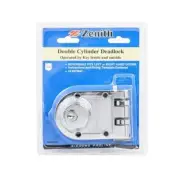 Zenith Chrome Double Cylinder Deadlock - USA BRAND