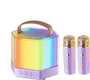 Wireless Karaoke Speaker | Wireless Outdoor Small Speaker,Powerful Coil Entertainment Tool for Friends Parties, Outdoor Activities, Family Gatherings, Backyard Barbecue