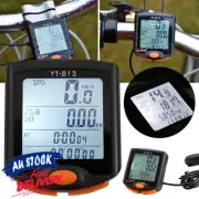 Speedometer Computer LCD Waterproof Cycling Bike Wired Night Bicycle Odometer