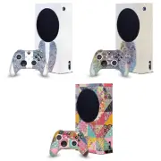 RACHEL CALDWELL ART MIX GAME CONSOLE WRAP AND CONTROLLER SKIN FOR XBOX SERIES S
